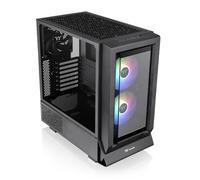 Thermaltake Boîtier PC Ceres 350 MX Moyen tour E-ATX RGB panneaux vitrés Noir