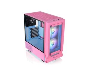 Thermaltake Ceres 350 MX Midi Tower Rose, ATX/EATX/Micro ATX/Mini-ITX, 1x140mm avant & arrière, radiateurs 360/280/120mm, USB 3.2 Gen1/Gen2, SPCC