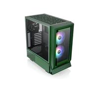 Thermaltake Ceres 350 MX Vert : Boîtier PC Midi Tower ATX/EATX, 1x140mm avant & 1x140mm arrière, USB 3.2 Gen 1/Gen 2 Type-A/Type-C, SPCC, verre trempé