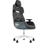 Thermaltake Chaise de jeu ARGENT E700 Space Gray Tissu Pied-de-poule, Siège gaming