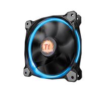 Thermaltake CL-F042-PL12SW-B système de refroidissement d’ordinateur Boitier PC Ventilateur 12 cm Noir, Ventilateur de boîtier