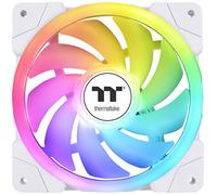Thermaltake CL-F169-PL12SW-A Ventilateur pour PC blanc (l x H x P) 120 x 120 x 25 mm avec éclairage LED