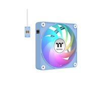 Thermaltake CL-F196-PL12BU-A Kit de 3 Ventilateurs 120mm Bleu, 500-2000 RPM, 68 CFM, 28.5 dBA, PWM, Roulement Hydraulique, LED Multi, 40000h MTTF