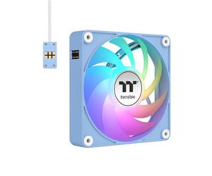 Thermaltake CL-F196-PL12BU-A système de refroidissement d'ordinateur Boitier PC Ventilateur 12 cm Bleu 3 pièce(s)