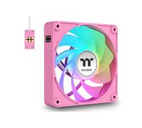 Thermaltake 225-PL12PK-A : Kit de 3 ventilateurs 120mm roses pour boîtier PC - 500-2000 RPM - 65.82 CFM - 31.2 dB - MTBF 40000h