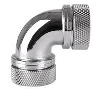 Thermaltake CL-W099-CA00SL-A Pacific G1/4 PETG Tube 90-Degree Dual Compression 16mm OD Chrome
