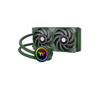 Thermaltake CL-W319-PL12RG-A Watercooling CPU AIO 120mm, 500-2000 RPM, 22.3dB, Radiateur Aluminium 273x120x27mm, Socket Intel/AMD, Vert