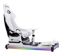 Thermaltake Cockpit de simulateur de vol GF500 Snow, Simulateur de course