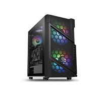 Thermaltake Commander C31: Boîtier PC Midi Tower Noir, ATX/microATX/Mini-ITX, 3x 3.5", 5x 2.5", 2x 200mm avant, 1x 120mm arrière, SPCC