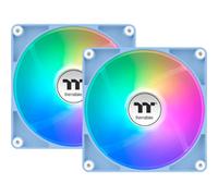 Thermaltake CT120 ARGB Sync PC Cooling Fan Hydrangea Blue 2 Pack/ Ventilateur pour PC (l x H x P) 120 x 120 x 25 mm