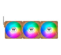 Thermaltake CT120 EX ARGB Sync PC Cooling Fan Gravel Sand 3 Pack Ventilateur pour PC marron (l x H x P) 120 x 120 x 25 mm