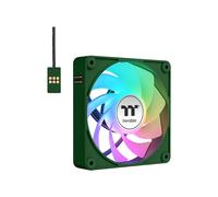 Thermaltake CT120 EX Reverse ARGB - Ventilateur PC 120mm Vert (Lot de 3) - 500-2000 RPM, 65.82 CFM, 1.87 mmH2O, Roulement Hydraulique, 31.2 dB