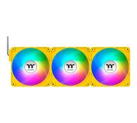 Thermaltake Ventilateur PC CT140 EX ARGB Sync Bumblebee pack de 3 Jaune 140x140x25 mm