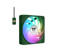 Thermaltake CT140 EX ARGB Sync Ventilateur 140mm Vert - 500-1800 RPM, 90.3 CFM, 3.07 mmH2O, Roulement Hydraulique, 30.7 dB, Connecteur 4-Pin