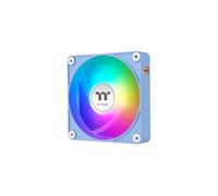 Thermaltake CT140 EX Reverse ARGB Sync | 140mm | Pack de 3 |Connexion en série magnétique MagForce 2.0 |PWM 500-1800 tr/min |9 LED |Synchronisation carte mère 5V |Roulement hydraulique |Bleu hortensia