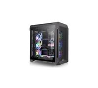 Thermaltake CTE C700 Air - Tour moyenne - E-ATX - panneau latéral avec fenêtre (verre trempé) - pas d'alimentation (PS/2) - noir - USB/audio