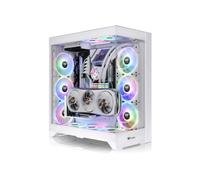 Thermaltake CTE E600 MX Blanc - Boîtier PC Midi Tower ATX/EATX/microATX/Mini-ITX - 2x3.5" & 2x2.5" - USB 3.2 Gen1/Gen2 - Vent. 120/140mm - SPCC & Verre Trempé