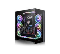 Thermaltake CTE E600 MX Noir - Boîtier PC Midi Tower ATX/EATX, 2x 3.5", 2x 2.5", USB 3.2 Gen 1/Gen 2, Vent. 120/140mm, Radiateurs 420mm max.