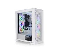 Thermaltake CTE T500 TG Blanc - Boîtier Full Tower PC, ATX/EATX/mATX/Mini-ITX, 1x140mm avant/arrière/haut, USB 3.2 Gen1/Gen2 Type-A/C, Radiateurs 420/360mm