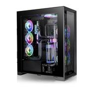 Boitier Grand Tour E-ATX Thermaltake Centralized Thermal Efficiency T500 TG RGB avec panneaux vitrés (Noir)