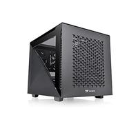 Thermaltake Divider 200 TG Air Black/Micro ATX Case/PC-Case/Tempered Glass/Black CA-1V1-00S1WN-01