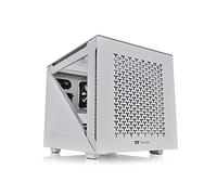 Thermaltake Boîtier PC Micro-ATX Divider 200 TG Air, panneaux vitrés, 2 ventilateurs, Blanc