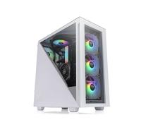 Thermaltake Divider 300 TG Snow ARGB - Boîtier PC Midi Tower Blanc - ATX/microATX/Mini-ITX - 3x120mm avant, 1x120mm arrière - USB 3.2 Gen1/Gen2