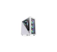 Thermaltake Boîtier PC Moyen Tour Divider 300 TG Snow ARGB Blanc