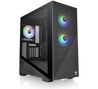 Boitier Moyen Tour E-ATX Thermaltake Divider 370 RGB avec panneaux vitrés (Noir)