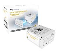 Thermaltake Dockpower Alimentation PC Modulaire | 80 Plus Gold | ATX 3.1 & PCIe 5.1 | Architecture de Câblage Amovible pour Installation Facile, Contacts Plaqués Or 30μ | Modèle FI | 750W | Neige