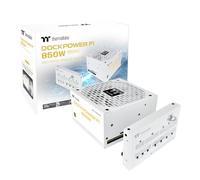 Thermaltake Dockpower FI 1200W Alimentation PC Modulaire | 80 Plus Gold | ATX 3.1 & PCIe 5.1 | Architecture de Câblage Amovible pour Installation Facile, Contacts Plaqués Or 30μ | Neige