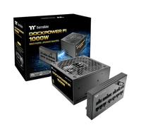 Thermaltake Dockpower FI 850W Alimentation PC Modulaire | 80 Plus Gold | ATX 3.1 & PCIe 5.1 | Architecture de Câblage Amovible pour Installation Facile, Contacts Plaqués Or 30μ | Noir