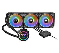 Thermaltake Floe DX 360 mm, LED à double anneau, 16,8 millions de couleurs compatibles avec le logiciel (TT RGB Plus/Alexa/Razer Chroma), AMD (AM5/AM4)/Intel (LGA 2066/1200), AIO CPU Liquid Cooler