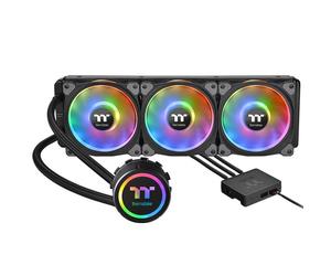 Thermaltake Floe DX RGB 360 TT Premium Edition Processeur Refroidisseur de liquide tout-en-un 14 cm Noir 1 pièce(s)