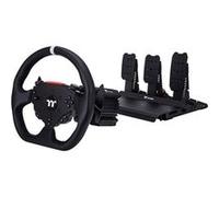 Thermaltake G6 - Volant Direct Drive 6 Nm avec pédales - Ensemble de simulation de course - Bundle complet - Noir Noir