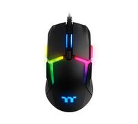 Thermaltake Level 20 RGB - Ambidextre - optique - USB type A - 16000 DPI - noir