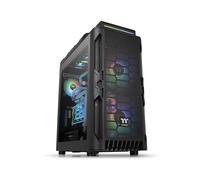 Thermaltake Level 20 RS ARGB - Boîtier PC Midi Tower Noir, Acier, ATX/micro ATX/Mini-ITX, 3x 3.5", 1x 2.5", 2x 200mm avant, 1x 120mm arrière