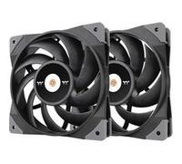 Thermaltake TOUGHFAN 12 Boitier PC Ventilateur 12 cm Noir 2 pièce(s)