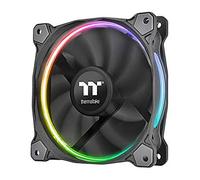 Thermaltake Lot de 3 Ventilateurs circulaires RVB TT CL-F049-PL12SW-A 120 mm pour boîtier de radiateur, 120 mm