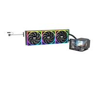 Thermaltake MAGCurve 360 Ultra Refroidisseur liquide pour processeur Compatible Intel/AMD 3 x 120 mm 500~2500 tr/min TOUGHFAN EX ARGB MagForce 2.0 AMOLED 60 Hz 6,7" Lames de ventilateur remplaçables