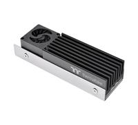 Thermaltake MS-1 M.2 2280 Refroidisseur SSD, dissipateur thermique avec micro ventilateur 8000 tr/min, CL-O043-AL02BL-A