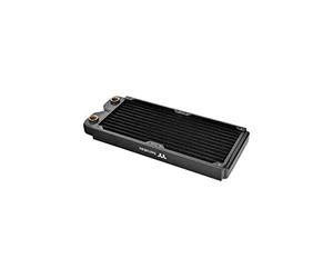 Thermaltake Pacific Cl-W227-CU00BL-A Système de refroidissement liquide C240 avec ailettes haute densité 27 mm d'épaisseur Tubes en cuivre à une rangée