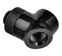 Thermaltake - Pacific G1/4 - Accessoire Watercooling - Adaptateur coudé à 45 et 90 degrés Noir