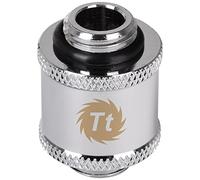 Thermaltake - Pacific G1/4 - Accessoire Watercooling - Adaptateur Mâle / Mâle (20 mm) Chrome