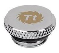 Thermaltake Pacific G1/4 Stop Plug with O-Ring - Prise de fixation du système de refroidissement liquide - chrome G