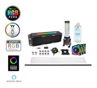 Pacific M360 Plus D5 Hard Tube Water Cooling Kit - Kit de système de refroidissement par liquide - (pour : LGA775, LGA1156, AM2, AM2+, LGA1366, AM3,