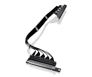 Thermaltake PCI-E 4.0 | Dual 90 Degree Riser Cable | 400 mm