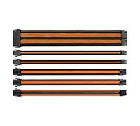 Thermaltake Premium à Manches Cble Extension Noir/Orange