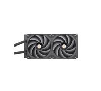 Thermaltake Refroidissement liquide AIO 2x140mm, Radiateur Aluminium 456mm, Pompe 1500-3300 tr/min, Compatible Intel LGA 1700/AM5, Éclairage LED RGB