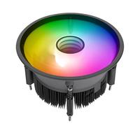 Thermaltake Refroidisseur de processeur UX150 ARGB ; base en cuivre/ailettes en aluminium ; ventilateur PWM 130 mm ; 500~2400 tr/min ; LGA 1851/1700/1200/1156/1155/1150 ; miroir Infinity ; 130 W TDP